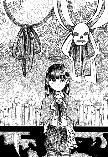 『死神はお姉ちゃん』静岡県／ほしかわあいら（小6）32P